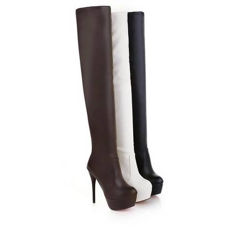 korean thigh high boots