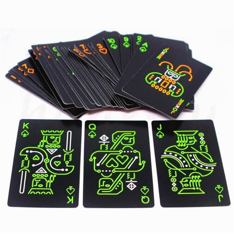 night glowing creative poker toy luminous board game