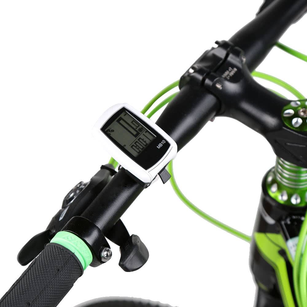 2020 Multifunctional Wireless LCD Bicycle Computer Odometer Speedometer